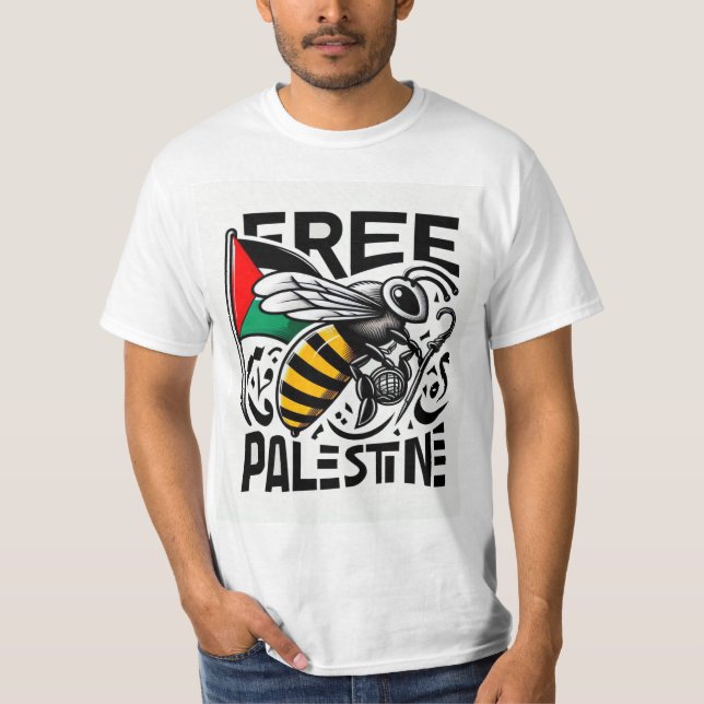 FRI PALESTINE T-shirt (Framsida)