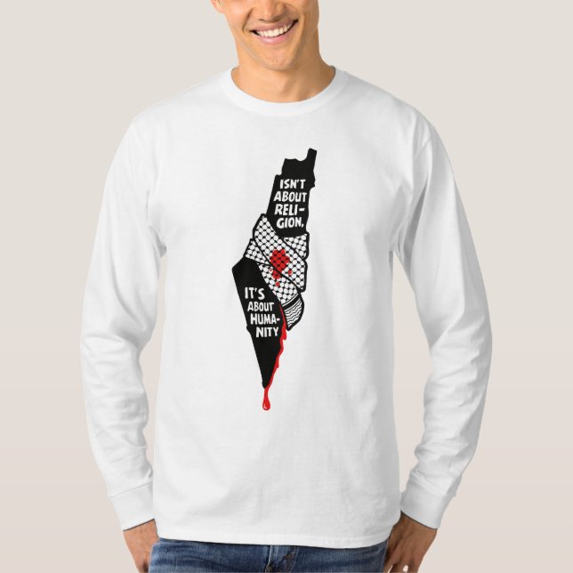 FRI PALESTINE T-Shirt (Framsida)