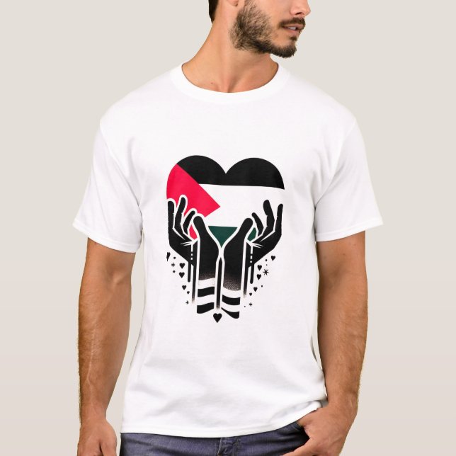 FRI PALESTINE T-shirt (Framsida)
