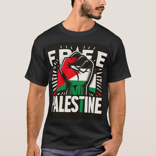 FRI PALESTINE T-shirt (Framsida)