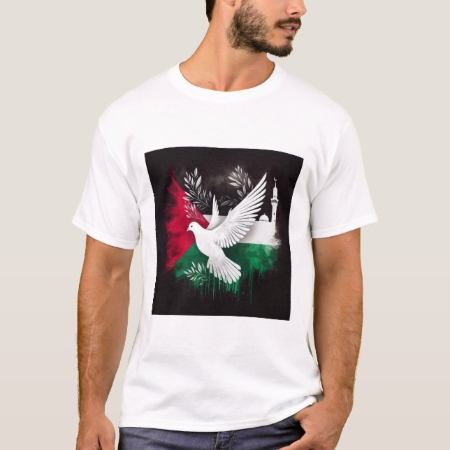 FRI PALESTINE T-shirt (Framsida)