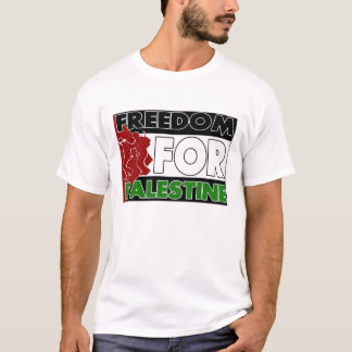 fri palestine t-skjorta tee