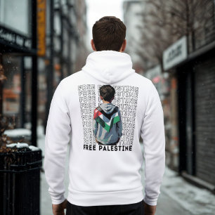 FRI PALESTINJE vit T Shirt
