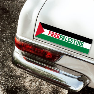 Fri palestinsk Flagga Bildekal