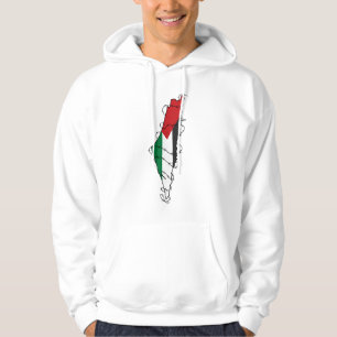 Fri palestinsk frihet, Barbed Wire Karta palestins Hoodie
