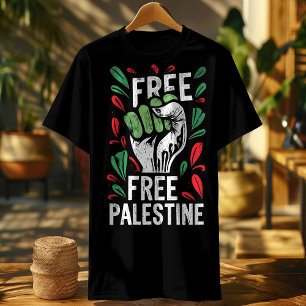 fri palestinsk-grenday-flagga t shirt
