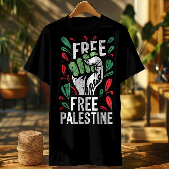 fri palestinsk-grenday-flagga t shirt (Skapare uppladdad)