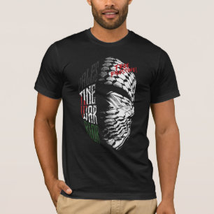 Fri palestinsk "Palestinaswarrior" t-shirt