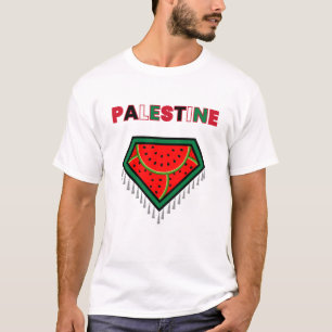 Fri palestinsk protest T-Shirt - Watermelon Tee