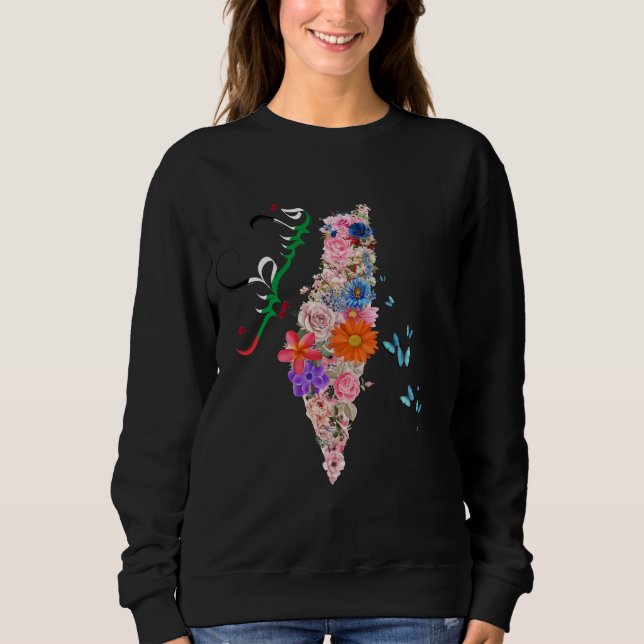 Fri palestinsk sötskjorta - palestinsk apparat t shirt (Framsida)