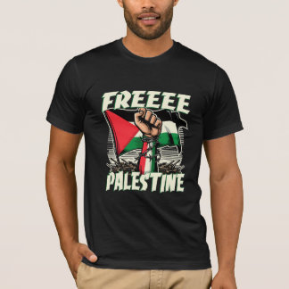 Fri palestinsk T-shirt design 2024