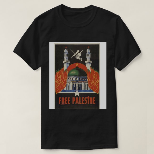 Fri palestinsk t-shirt, Sovjetunionen-stil T Shirt (Design framsida)