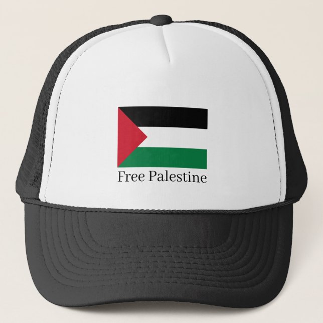 Fri palestinsk truckerkeps (Framsida)