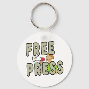 Fri press nyckelring