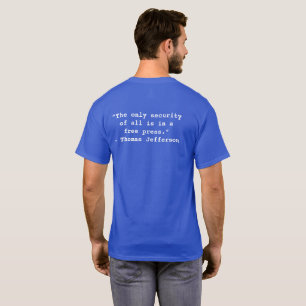 Fri presst-skjorta t shirt