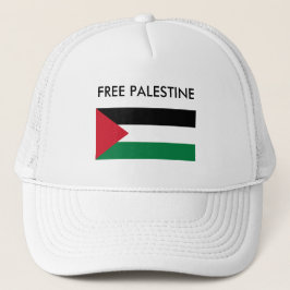 FRI REN PALESTINA HATT TRUCKERKEPS