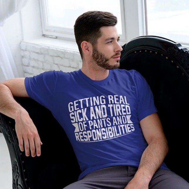 Fri rörlighet för Byxor och ansvar T Shirt (Skapare uppladdad)