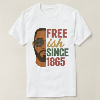 Fri sedan 1865, 18:e svarta historiken t shirt