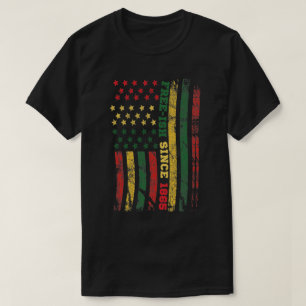 Fri sedan 1865 juni 1961 Flagga T Shirt