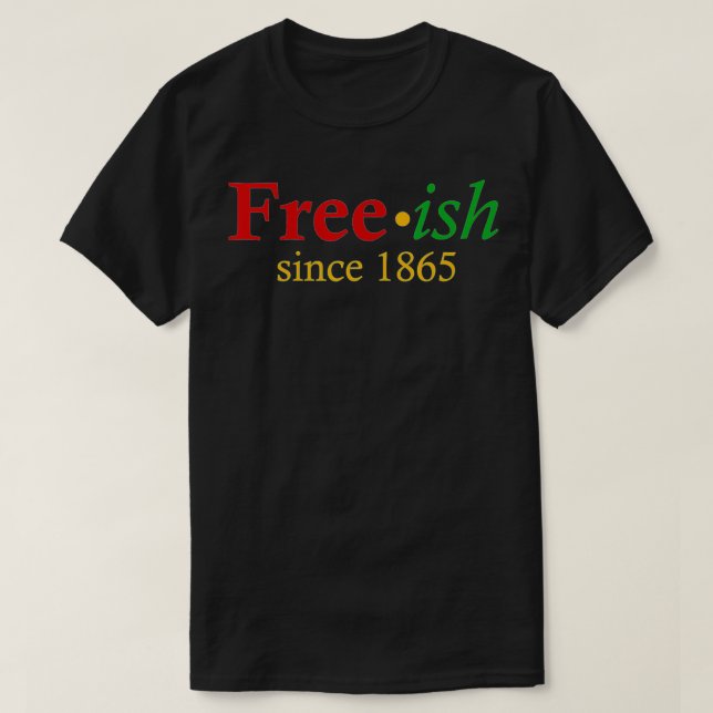 Fri sedan 1865  t shirt (Design framsida)