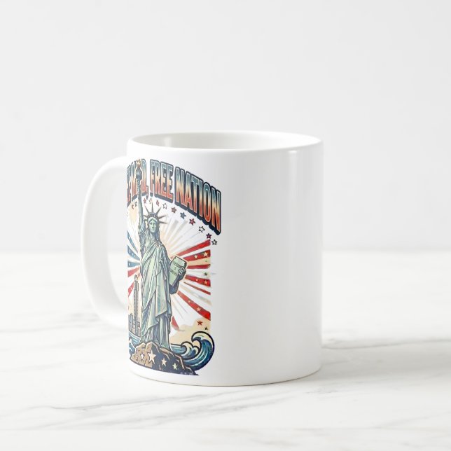 Fri Sinne Fri Nation Design Kaffemugg (Framsida vänster)