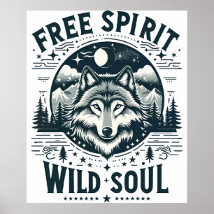 Fri själ, Vild Soul - Vargens uppmaning Poster