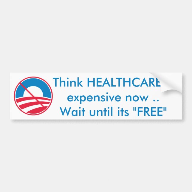 Fri SJUKVÅRD Bildekal (Framsidan)