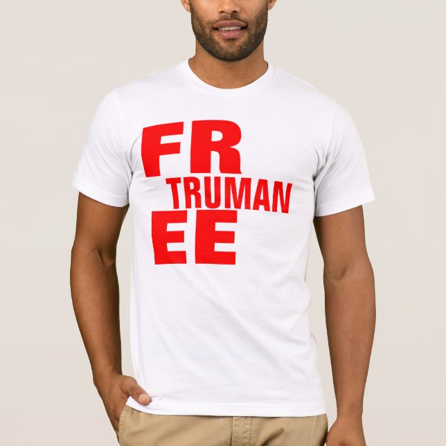Fri skräddarsy Truman suppleant - T-shirt (Framsida)