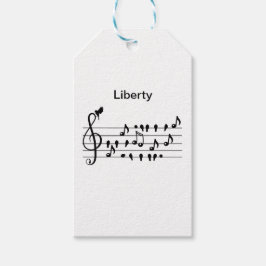 Fri som fågel, anpassade från sång presentetikett