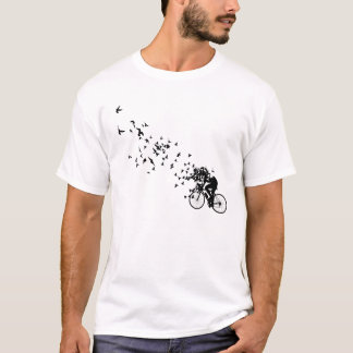 Fri som fågel tee shirt