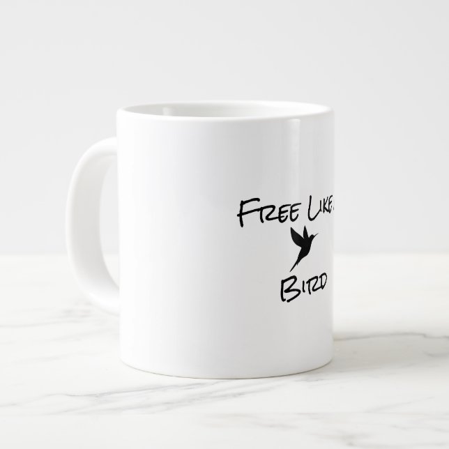 Fri som fågelspecialitet Mugg Jumbo Mugg (Framsida vänster)