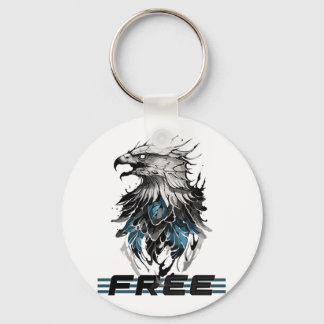 Fri som Himlar Majestic Eagle Nyckelring