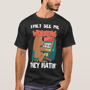 Fri spins för spelhallar i Maskin i kasino 1 T Shirt