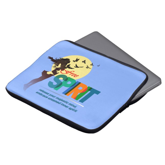 Fri spirit | 13 tum laptop fodral (Framsida topp)