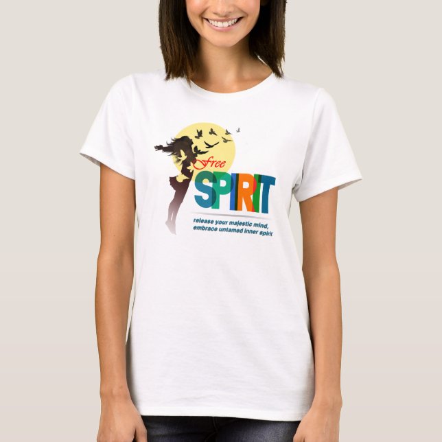 Fri spirit | Kvinnor T Shirt (Framsida)