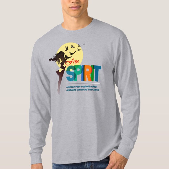 Fri spirit | MANAR LÅNGÄRMAD T Shirt (Framsida)