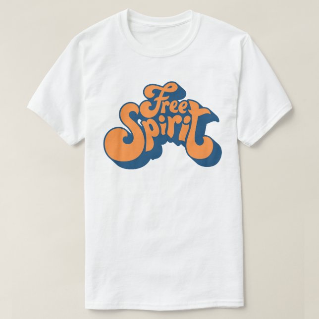 Fri spirit t shirt (Design framsida)