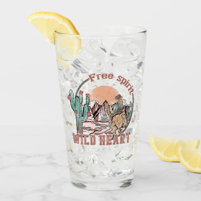 Fri spirit, Vild Heart | WESTERNA LAND Glaskopp (Framsida Ice)