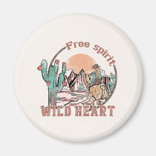Fri spirit, Vild Heart WESTERNA LAND Magnet