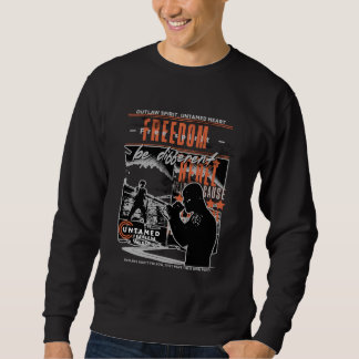 Fri sprit, annorlunda, Fighter Lång Ärmad Tröja