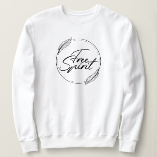 Fri sprit Yoga-citat med fjädrar T Shirt