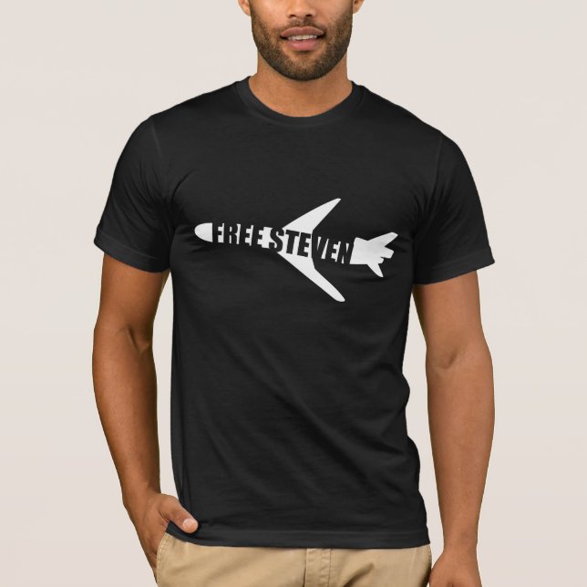 Fri Steven skiffertäckare T Shirt (Framsida)