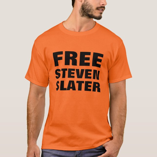 Fri Steven skiffertäckareT-tröja T-shirt (Framsida)