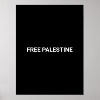 Fri svartvit anpassningsbar i Palestina minimalist