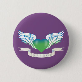 Fri syn på vingar knapp