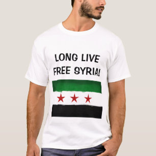 Fri Syrien skjorta Tee Shirt