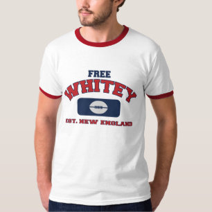 Fri T-tröja för Whitey halsterklassiker T-shirt