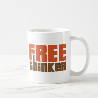 Fri tänkare kaffemugg
