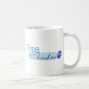 Fri tänkare kaffemugg