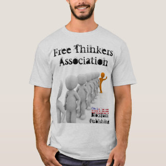 Fri tänkareanslutningmanar T-tröja (grå färg) Tee Shirt